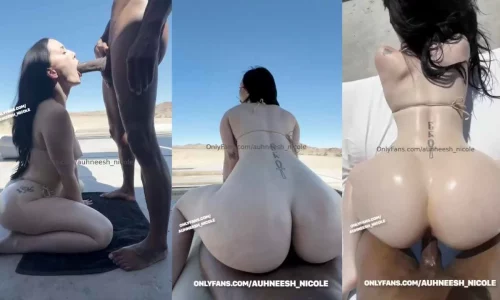 Auhneesh Nicole Having Outdoor Sex In Mountain Hotel