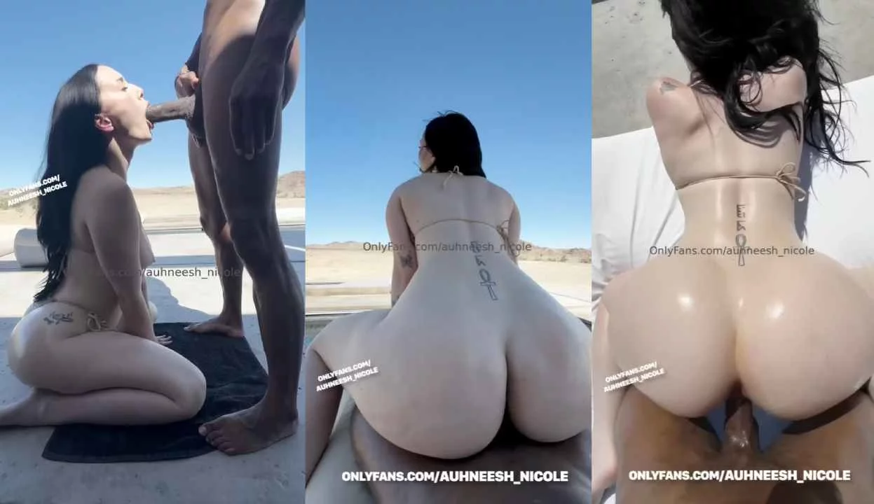 Auhneesh Nicole Having Outdoor Sex In Mountain Hotel